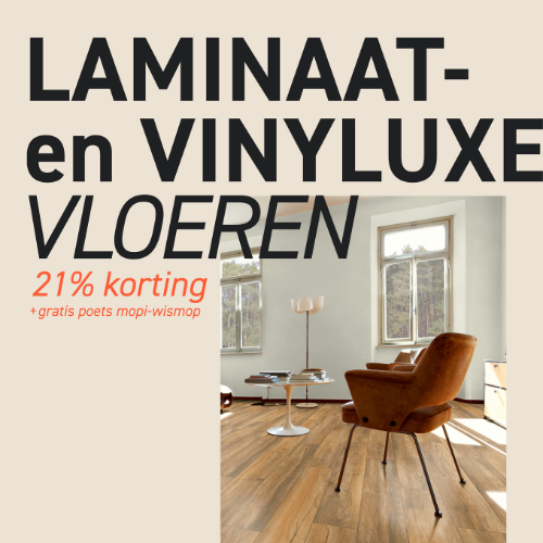 laminaat - vinyluxe actie | HDM Wonen